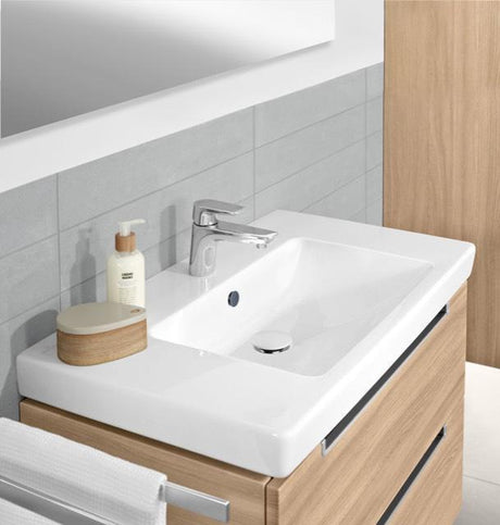 Villeroy & Boch Push-Open Ventil Zubehör 100x135x69,5mm Weiß Alpin
