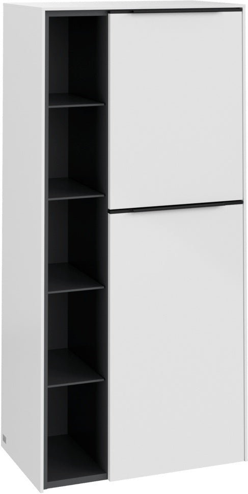 Villeroy & Boch Subway 3.0 Mittelschrank C59901 Brilliant White 574 mm – Halbhochschrank mit SoftClosing