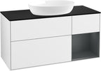 weiß / Mitteldichte Faserplatte (MDF) / FA72H G 1200x603x501mm Glossy White