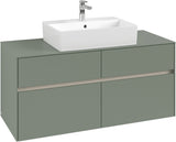 Villeroy & Boch Waschtischunterschrank Collaro C128 1200 mm White Oak mit SoftClosing