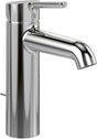 Villeroy & Boch Waschtischarmatur Skyla TVW116005000 – Einhebelmischer mit Zugstangen-Ablaufgarnitur, Chrom