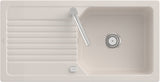 Villeroy & Boch Flächenbündige Spüle Linara 60 Flat Ivory CeramicPlus 980x490mm