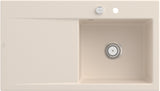 Villeroy & Boch Einbauspüle Subway Style 50 Weiß Alpin CeramicPlus 900 mm