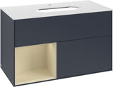 Villeroy & Boch Waschtischunterschrank Finion G241GF Glossy White Lacquer 1000 mm mit Beleuchtung