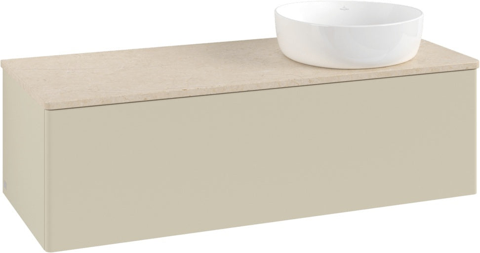 Villeroy & Boch Antao Waschtischunterschrank 1200 mm Anthracite Matt Lacquer mit LED-Beleuchtung