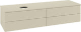 Villeroy & Boch Waschtischunterschrank Antao L26110 1600 mm Anthrazit Matt mit LED