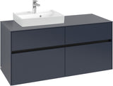 Villeroy & Boch Waschtischunterschrank Collaro C071 B0 1200 mm White Oak mit Beleuchtung