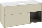 Villeroy & Boch Waschtischunterschrank Finion G831G 1200 mm Glossy White Lacquer mit Beleuchtung