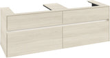 Villeroy & Boch Waschtischunterschrank Collaro C024 B0 1600 mm White Oak mit LED-Beleuchtung