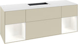 Villeroy & Boch Finion Waschtischunterschrank 1600 mm Glossy White Lacquer mit LED-Beleuchtung