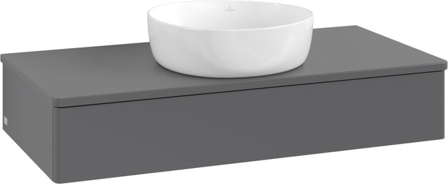 Villeroy & Boch Waschtischunterschrank Antao 1000 mm Anthrazit Matt Lackiert