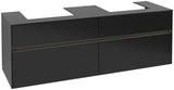 Villeroy & Boch Waschtischunterschrank Collaro C021 B0 1600 mm Kansas Oak mit LED-Beleuchtung