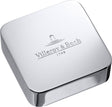 Villeroy & Boch Abdeckkappe für Einzeldrehgriff – Eckig, Verchromt, Messing, 48 x 52 x 25 mm