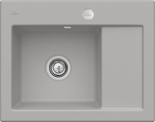 Villeroy & Boch Einbauspüle Subway 45 Compact 650x510mm Weiß Alpin CeramicPlus