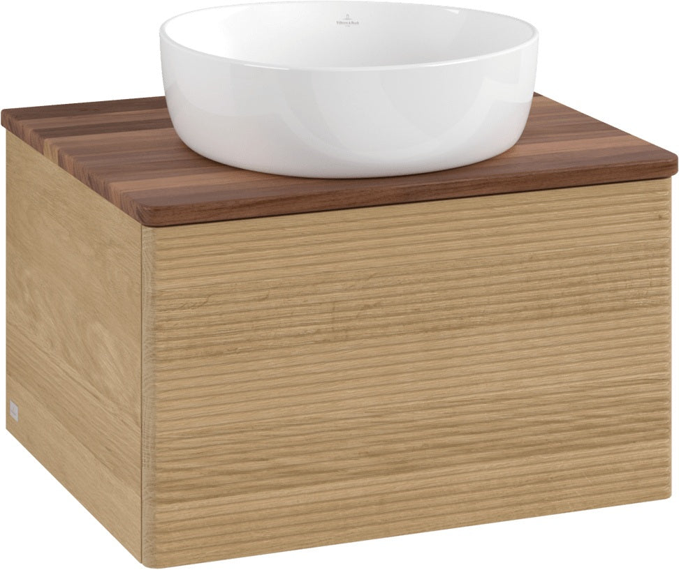 Villeroy & Boch Waschbeckenunterschrank Antao K29111 600x360x500mm Warm Walnut