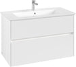 Villeroy & Boch Waschtischunterschrank Collaro C145 B0, 961 mm, White Matt, mit LED-Beleuchtung