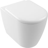Villeroy & Boch Tiefspül-WC Skyla 5C43C0 spülrandlos Stone White CeramicPlus 370x540mm