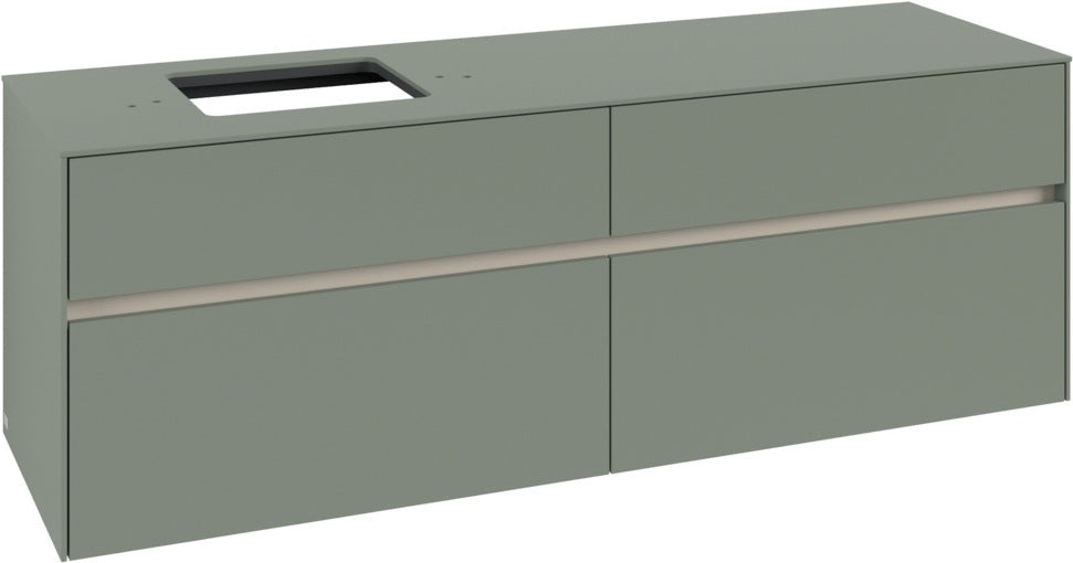 Villeroy & Boch Waschtischunterschrank Collaro C13500 1600 mm White Oak mit 4 Auszügen
