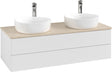 Villeroy & Boch Antao Waschbeckenunterschrank 1200 mm Glossy White Lacquer mit 2 Auszügen