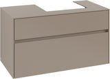Villeroy & Boch Waschbeckenunterschrank Collaro C01500 1000 mm Taupe mit SoftClosing
