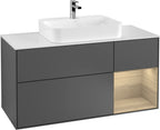 anthrazit / Mitteldichte Faserplatte (MDF) / F421P C