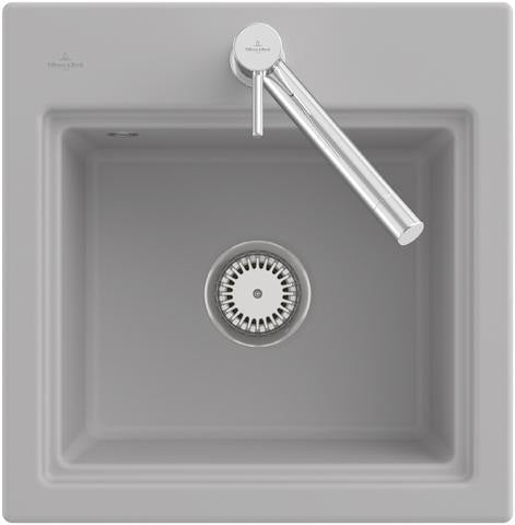 Villeroy & Boch Subway Style 50 S Einbauspüle 500x510mm Keramik Stone CeramicPlus