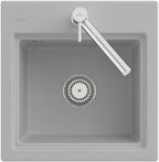 Einbauspüle Subway Style 50 S 335A02 500x510mm Rechteck Stone CeramicPlus