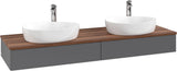 Villeroy & Boch Waschbeckenunterschrank Antao 1600 mm Anthracite Matt mit Auszugsbeleuchtung