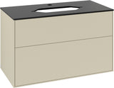 Villeroy & Boch Finion Waschtischunterschrank G23100GF 1000 mm Glossy White mit LED-Beleuchtung