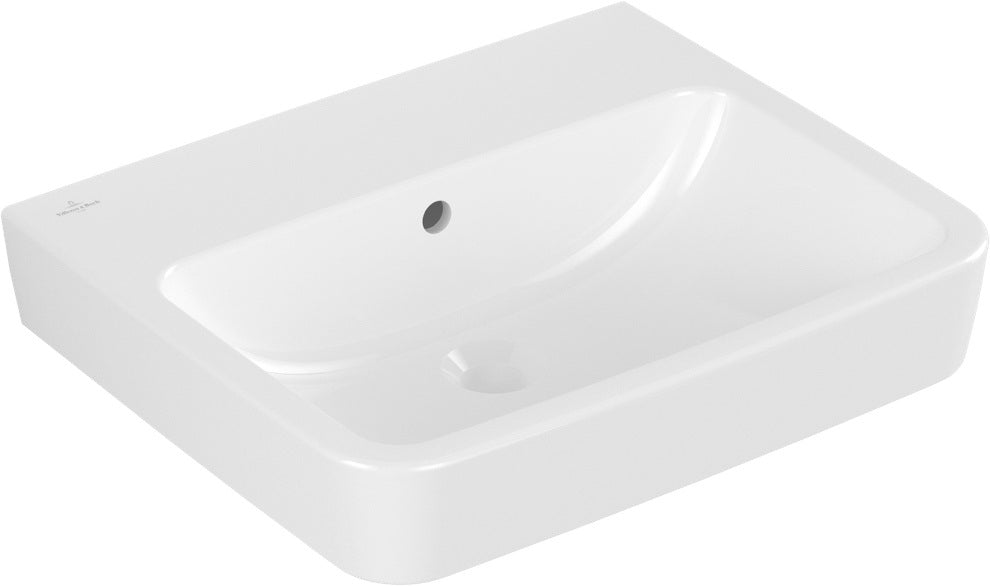 Villeroy & Boch O.novo Wandwaschbecken 4A41ML 550x460 mm Weiß Alpin Eckig