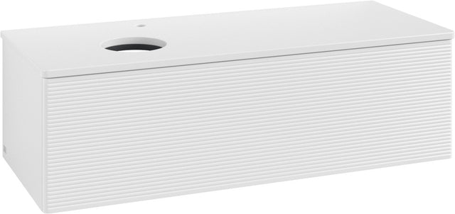 Villeroy & Boch Antao Waschbeckenunterschrank 1200 mm Glossy White Lacquer mit Auszugsbeleuchtung