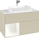 Villeroy & Boch Waschtischunterschrank Finion G241GF Glossy White Lacquer 1000 mm mit Beleuchtung