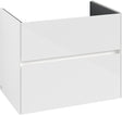 Villeroy & Boch Waschtischunterschrank Collaro C144 B0 761 mm Glossy White mit LED-Beleuchtung