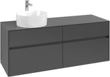 Villeroy & Boch Waschbeckenunterschrank Collaro C046 1400 mm White Oak mit 4 Auszügen