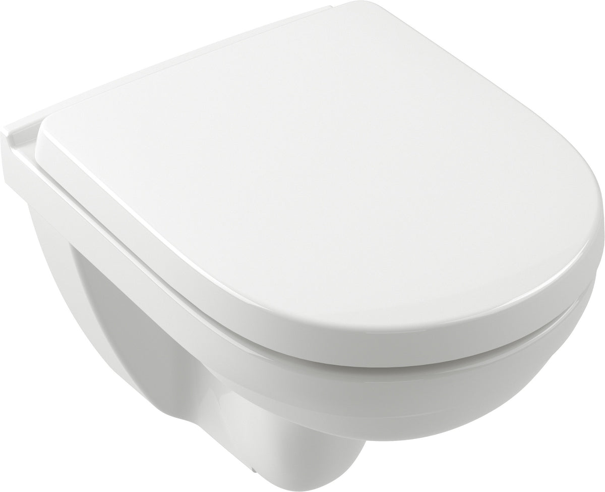 Villeroy & Boch O.novo Combi-Pack Wand-WC 5688HR 360x490mm Oval Weiß Alpin mit DirectFlush