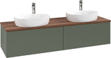 Villeroy & Boch Antao Waschtischunterschrank 1600 mm Anthracite Matt mit 2 Auszügen