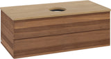 Villeroy & Boch Antao Waschbeckenunterschrank 1000 mm Warm Walnut – 2 Auszüge, Push-to-Open