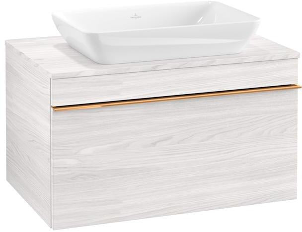 Villeroy & Boch Venticello Waschtischunterschrank 757 mm Glossy White mit Auszug