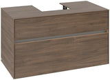 Villeroy & Boch Waschbeckenunterschrank Collaro 1000 mm Arizona Oak mit LED-Beleuchtung und SoftClosing
