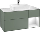 Villeroy & Boch Waschtischunterschrank Finion F421G 1200 mm Glossy White Lacquer