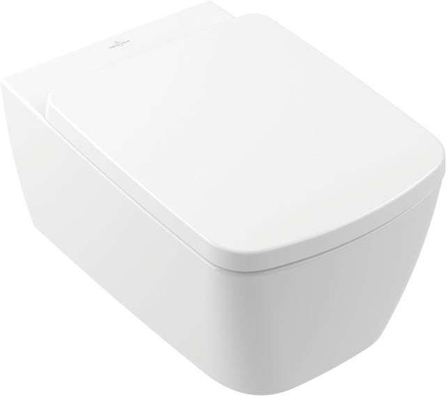 Villeroy & Boch Subway 3.0 Wand-WC Set 370x560mm Rechteck Weiß Alpin CeramicPlus spülrandlos