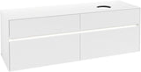 Villeroy & Boch Waschtischunterschrank Collaro C051 B0 1600 mm Glossy White mit LED-Beleuchtung