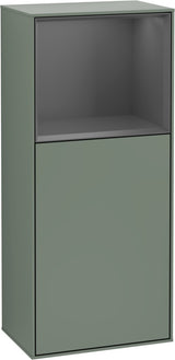 Villeroy & Boch Finion Seitenschrank G510GF, 418 mm, Glossy White Lacquer, mit Beleuchtung