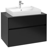 Villeroy & Boch Collaro Waschtischunterschrank 800 mm White Wood mit 2 Auszügen
