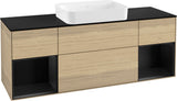 Villeroy & Boch Finion Waschbeckenunterschrank 1600 mm Glossy White Lacquer mit Beleuchtung