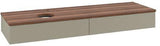 Villeroy & Boch Antao Waschtischunterschrank 1600 mm grau mit 2 Auszügen und Push-Open