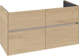 Villeroy & Boch Waschbeckenunterschrank Collaro C146 White Matt 1161 mm mit 4 Auszügen