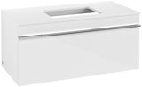 Villeroy & Boch Venticello Waschtischunterschrank 957 mm Glossy White mit Auszug