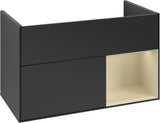 Villeroy & Boch Finion Waschtischunterschrank 996 mm White Matt Lacquer mit Beleuchtung