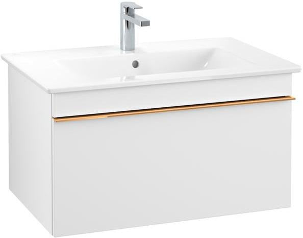 Villeroy & Boch Venticello Waschbeckenunterschrank 753 mm Glossy White mit Auszug